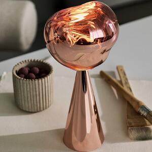 Tom Dixon LED επιτραπέζια λάμπα με μπαταρία Melt, χάλκινο, ύψος 29 cm, ρυθμιζόμενος, Χαλκού, Πλαστικό, σχεδιασμός