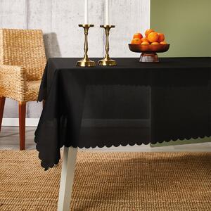 Αλέκιαστο Τραπεζομάντηλο (140x220) Whitegg Z135-5 Black