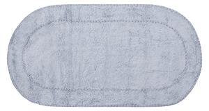Πατάκι Μπάνιου Οβάλ (65x130) Silk Fashion Rococo Sky Blue