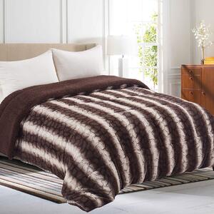 Κουβερτοπάπλωμα Υπέρδιπλο (220x240) Silk Fashion Animal Brown
