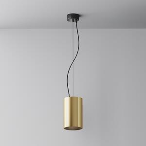 Maytoni LED κρεμαστό φωτιστικό Efir, χρυσό ματ, Ø 10.5cm, 33W, 38°, Χρυσό / Ορείχαλκου, Σαλόνι / τραπεζαρία, Αλουμίνιο, σύγχρονο