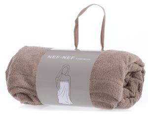 Πετσέτα Σώματος Με Κουμπιά (80x146) Nef-Nef Homeware Sandy Mocca 400gsm