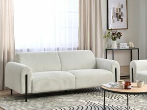 Καναπές Berwyn 2069, Κρεμ, 207x89x87cm, Πόδια: Μέταλλο,Ευκάλυπτος