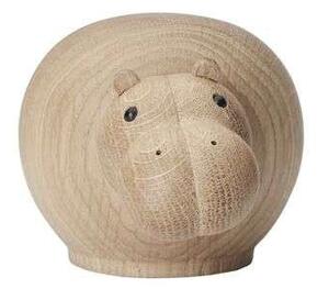 Woud - Hibo Hippopotamus Small Oak Woud