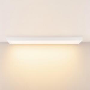 Deko-Light LED πάνελ PRO OFFICE SANO, 123 x 33 cm, αμυδρό, λευκό μεταλλικό CCT, ρυθμιζόμενος, Λευκό, Μελέτη / Γραφείο, Αλουμίνιο