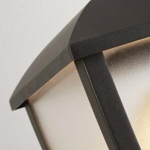 Searchlight Φωτιστικό βάθρο Seattle, IP44, μαύρο, ύψος 45 cm, μέταλλο, ρυθμιζόμενος, Μαύρο, Αλουμίνιο