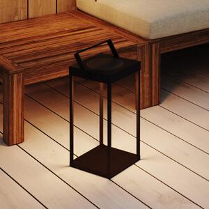 Markslöjd Φωτιστικό LED Pure, μαύρο, USB, μέταλλο, ύψος 42 cm, ρυθμιζόμενος, Μαύρο, Μέταλλο, σύγχρονο, Ηλιακά φώτα