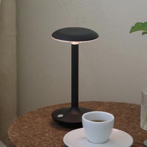 Markslöjd LED επιτραπέζια λάμπα Petit, μαύρη, αλουμίνιο, IP44, ρυθμιζόμενος, Μαύρο, Αλουμίνιο, σύγχρονο