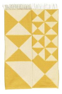 Verpan - Mirror Throw Wool 130x198 Yellow Verpan