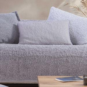 Διακοσμητικό Μαξιλάρι Μπουκλέ (35x55) Nef-Nef Homeware Vanjel Silver
