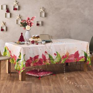 Χριστουγεννιάτικο Τραπεζομάντηλο (135x180) Kentia Loft Snow 2426