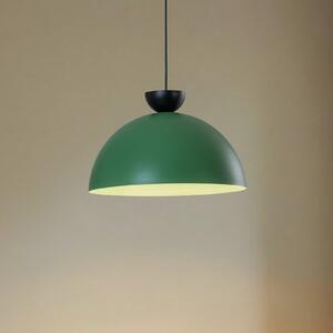 EMIBIG LIGHTING Κρεμαστή λάμπα Lunaro, πράσινη, Ø 40 cm, μέταλλο, ρυθμιζόμενος, Πράσινο, Σαλόνι / τραπεζαρία, Μέταλλο, σύγχρονο