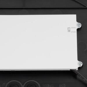 SLV LED φωτιστικό οροφής Decona, Ø 42 cm, μαύρο, μέταλλο, CCT, ρυθμιζόμενος, Μαύρο, Μπάνιο, Αλουμίνιο, σύγχρονο