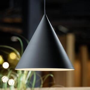 SLV Κρεμαστή λάμπα Magico, Ø 38 cm, μαύρο/χρυσό, μέταλλο, ρυθμιζόμενος, Μαύρο, Σαλόνι / τραπεζαρία, Αλουμίνιο, σύγχρονο