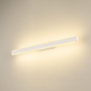 SLV LED απλίκι μπάνιου One Linear, 70 cm, λευκό, μέταλλο, CCT, ρυθμιζόμενος, Λευκό, Μπάνιο, Αλουμίνιο, σύγχρονο