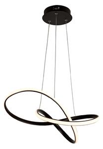 Φωτιστικό Οροφής LED Aca Gordius HM92LEDP48BK Black