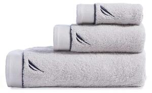 Πετσέτα Χεριών (30x50) Nautica By Nef-Nef Homeware Nau Coast Silver 600gsm
