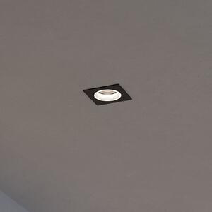EGLO connect Έξυπνο φωτιστικό LED Carosso-Z, 9 x 9cm, μαύρο, ρυθμιζόμενος, Μαύρο, Σαλόνι / τραπεζαρία, Αλουμίνιο, σύγχρονο