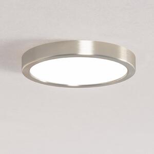 EGLO connect Έξυπνο φωτιστικό LED Fueva 6-Z, γκρι, Ø 21cm, ρυθμιζόμενος, Γκρι, Σαλόνι / τραπεζαρία, Πλαστικό, σύγχρονο