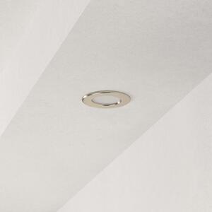 EGLO connect LED ενσωματωμένο φωτιστικό Fueva 6-Z, γκρι, σετ των 3, ρυθμιζόμενος, Γκρι, Σαλόνι / τραπεζαρία, Πλαστικό, σύγχρονο
