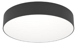 EGLO connect Έξυπνη λάμπα οροφής LED Gallizzi-Z, μαύρη, Ø39cm, ρυθμιζόμενος, Μαύρο, Σαλόνι / τραπεζαρία, Πλαστικό, σύγχρονο