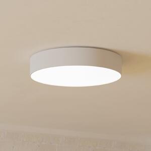 EGLO connect Έξυπνη λάμπα οροφής LED Gallizzi-Z, λευκή, Ø39cm, ρυθμιζόμενος, Λευκό, Σαλόνι / τραπεζαρία, Πλαστικό, σύγχρονο