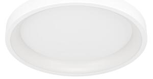 EGLO connect Smart-LED φωτιστικό οροφής Loretello-Z, στρογγυλό, λευκό, ρυθμιζόμενος, Λευκό, Σαλόνι / τραπεζαρία, Μέταλλο, σύγχρονο