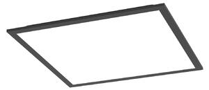 EGLO connect LED-Deckenlampe Moradillo-Z, μαύρο, 39cm, ρυθμιζόμενος, Μαύρο, Σαλόνι / τραπεζαρία, Μέταλλο, σύγχρονο