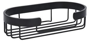 Ραφιέρα Μπάνιου (25x13x6.5) Estia Stance Ίσια Μαύρη 02-28480