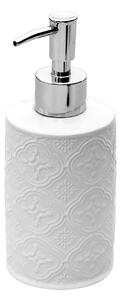 Dispenser Μπάνιου 320ml Homely Boho White 02-6686
