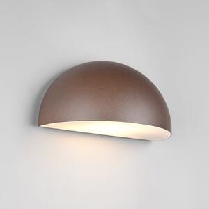 Trio Lighting Εξωτερικός φωτιστικός τοίχου Maas, σκουριασμένο καφέ, χυτό αλουμίνιο, E27, ρυθμιζόμενος, Καφέ / Σκουριάς, Αλουμίνιο, Σκανδιναβικό