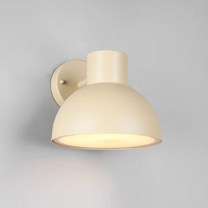 Trio Lighting Εξωτερικός φωτιστικός τοίχου Elbe, μπεζ άμμου, χυτοπρεσαριστό αλουμίνιο, E27, ρυθμιζόμενος, Μπεζ, Αλουμίνιο, Σκανδιναβικό