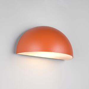 Trio Lighting Εξωτερικός φωτιστικός Maas, αποχρώσεις βερίκοκου, χυτοπρεσαριστό αλουμίνιο, E27, ρυθμιζόμενος, Πορτοκαλί, Αλουμίνιο, Σκανδιναβικό