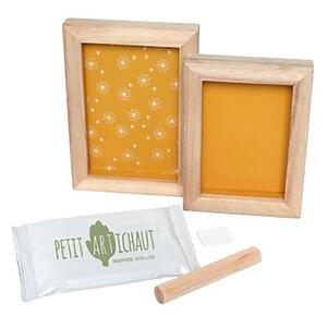Κορνίζα Αποτύπωμα 2 Θέσεων (22x17x4.2) Petit Artichaut Daisy Ochre PA1902