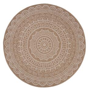 Στρογγυλό Χαλί Καλοκαιρινό (Φ200) Royal Carpet Avanos 8893 White