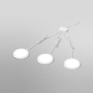 OSRAM SMART+ WiFi UNDERCABINET ROUND, λευκό, Ø 8 cm, σετ 3 τεμαχίων, ρυθμιζόμενος, Λευκό, Κουζίνα, Αλουμίνιο, σύγχρονο