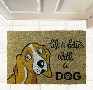 Πατάκι Εισόδου (40x60) San Lorentzo Life Better With Dog SL8623