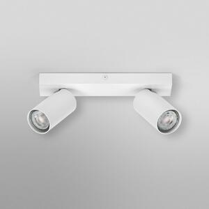 OSRAM Προβολέας οροφής OCTAGON, λευκός, 2 φώτα, GU10-LED 927 dim, ρυθμιζόμενος, Λευκό, Σαλόνι / τραπεζαρία, Μέταλλο, σύγχρονο