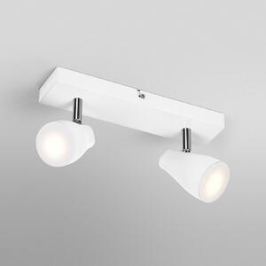 OSRAM Προβολέας οροφής PEAR, λευκός, 2 φλόγες, GU10-LED 2.700 K, Λευκό, Πλαστικό