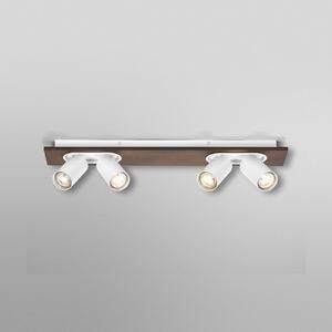 OSRAM Προβολέας οροφής MERCURY, λευκός, 4 σποτ GU10-LED 927 dim, ρυθμιζόμενος, Λευκό, Σαλόνι / τραπεζαρία, Μέταλλο, σύγχρονο