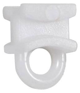 Ράουλα Σιδηρόδρομου Τετράγωνα 50τμχ Grace White Mat 660653