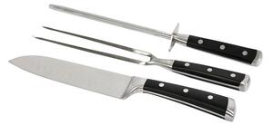 Μαχαίρι Santoku - Πιρούνα - Ακονιστήρι Espiel Steak HAS102