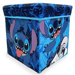 Σκαμπό Με Αποθηκευτικό Χώρο (30X30) Dimcol Lilo & Stitch 06