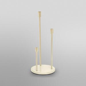 OSRAM Φωτιστικό δαπέδου DECOR STICK, μπεζ, ύψος 78 cm, 3 φλόγες, Μπεζ, Σαλόνι / τραπεζαρία, Μέταλλο, σύγχρονο