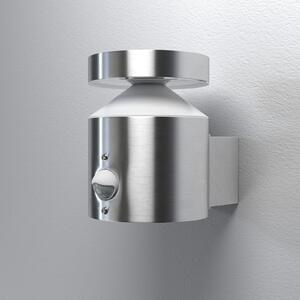 OSRAM Λάμπα εξωτερικού χώρου LED με αισθητήρα ENDURA STYLE CYLINDER, χάλυβας, Μεταλλικό, Ανοξείδωτος χάλυβας, σύγχρονο