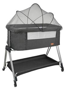Λίκνο (0-6 Μηνών/Έως 9kg) Bebe Stars Pearl Graphite 845-186