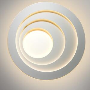 OSRAM LED φωτιστικό οροφής ORBIS SPIRAL ROUND Ø 52cm λευκό up/down, Λευκό, Σαλόνι / τραπεζαρία, Μέταλλο, σύγχρονο
