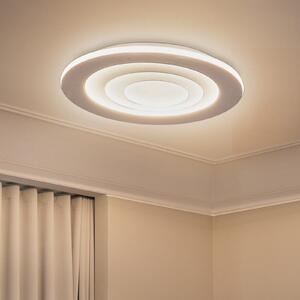 OSRAM LED οροφής ORBIS SPIRAL ROUND, Ø 69 cm, λευκό 63 W, Λευκό, Σαλόνι / τραπεζαρία, Μέταλλο, σύγχρονο