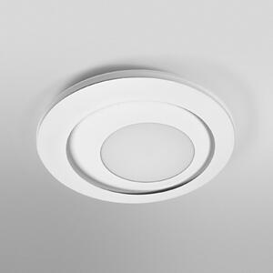 OSRAM LED φωτιστικό οροφής ORBIS SPIRAL ROUND Ø 40cm λευκό up/down, Λευκό, Σαλόνι / τραπεζαρία, Μέταλλο, σύγχρονο