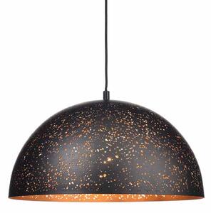 Φωτιστικό Οροφής Μονόφωτο Aca Planetario V363381PBG Black Matt